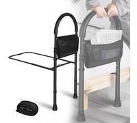 HENGMEI Griglia per letto, supporto per alzarsi, maniglie regolabili in altezza, accessori per letto per anziani, accessori per la cura di tutti i giorni