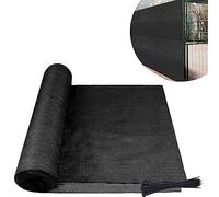HENGMEI Schermatura Privacy Rete ombreggiante per recinzione Protezione solare Protezione dal vento Schermo da tennis Tessuto ombreggiante in HDPE per campo sportivo, giardino (1,5 x 10 m, Antracite)