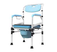 HENGMEI Sedia comoda WC Sedia bagno Sedia Da Toilette Regolabile in Altezza