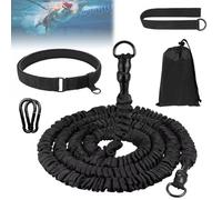 Hengrongshen Cintura da nuoto per adulti, per allenamento di nuoto, adatta per piscina, adulti, per ogni piscina, senza impianto di controcorrente, 2,5 - 7,5 m