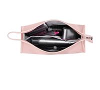 HENGSI Borsa da viaggio per Dyson Airwrap Asciugacapelli Supersonic accessori custodia porta (Rosa-Impermeabile PU Leather)