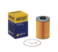 Hengst Filter - Filtro olio E128H D24 Ø28×Ø82 mm per BMW/ALPINA