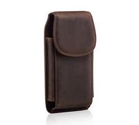 Hengwin Custodia per cellulare in pelle con fondina e marsupio per iPhone 16 Pro Max/ 16 Plus 15 14 13 12 11 Pro Max/Samsung Galaxy S25 S24 S23 S22 S21 Ultra S25+ A06 F06 5G Cellulari (caffè)