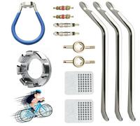 Hengxinchen 13 Pezzi Bicicletta Tiraraggi, Chiave per Raggi della Bicicletta, Misura 10-15 Set Bicicletta Tenditore Raggi, Tira Raggi Bici MTB Raggi Bici Tira per Regolare Cerchi Biciclette