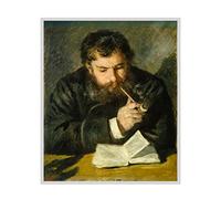 HengYun ART Decorazione della parete di casa Dipinti di ritratti famosi di Claude Monet Stampa su tela Opere d'arte Poster Immagine modulare per la decorazione domestica 80x96 cm senza cornice
