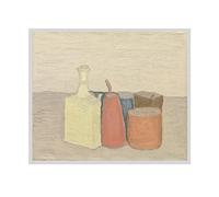 HengYun ART Opere d'Arte Immagini per Camera da Letto Giorgio Morandi Stampa su Tela Immagine di Arte della Parete Murale per Sala da Pranzo Sfondo Decorazione murale 40x48 cm Senza Cornice