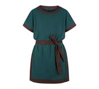 Hengzhifeng Camicia Uomo Pirata Vichinga Medievale Rinascimentale Tunic Shirts (X-Small, Dark Verde)