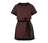 Hengzhifeng Camicia Uomo Pirata Vichinga Medievale Rinascimentale Tunic Shirts (X-Small, Deep Marrone)