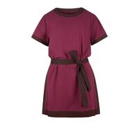 Hengzhifeng Camicia Uomo Pirata Vichinga Medievale Rinascimentale Tunic Shirts (X-Small, Vino Rosso)