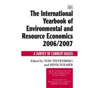 Henk Folmer The International Yearbook of Environmental and Resource (Tascabile)