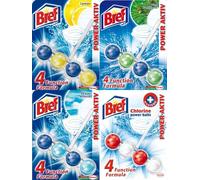 Henkel Bref WC Power Aktiv 2pack detergente per ciotola igienica (cloro ocean...