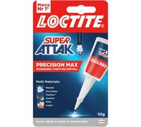 Henkel Colla Loctite Super Attak Maxi 10g Resistente all'Acqua e agli Urti