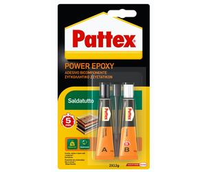 Henkel COLLA PATTEX POWER EPOXY SALDATUTTO gr. 24 6.00 pz