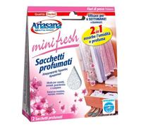 Ariasana Minifresh Sacchetti Profumati Assorbi Umidità Profumati per Armadi
