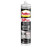 Henkel, Pattex SP 101 Original, Sigillante elastico basato sulla tecnologia Flextec, Cartuccia da 280 ml, Bianco