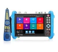 Henkion Strumenti di Test Tester della Fotocamera E Cavo di Videosorveglianza 7" IPS Touch IPC-9800MOVTADHS Pro Supporta 8K E 4K 8MP HD-TVI CVI AHD SDI Test IPC IP OPM VFL TDR Funzione POE HDMI VGA