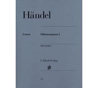 HENLE VERLAG HAENDEL G.H. - FLUTE SONATAS, VOLUME I (WITH SEPARATE FLUTE/BASSO CONTINUO PART (TWO COPIES)) Classiche note flauto traverso