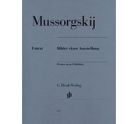 HENLE VERLAG Pictures at an Exhibition - arrangiamento per pianoforte [Note musicali] compositore: MUSSORGSKI Modest