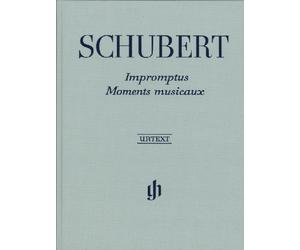 HENLE VERLAG Schubert F. - IMPROMPTUS and Moments Musicaux classique Notes Piano