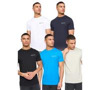 Henleys Henycore Maglietta Uomo Misura Confezione 5 (BG2090)