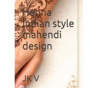 Henna Indian style mahendi design