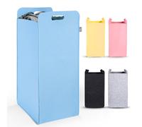 HENNEZ Cesta Del Bucato Biancheria 75L Feltro Cestino Conservazione con Manico