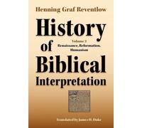 Henning Graf Reventlow History of Biblical Interpretation, Vol. 3 (Tascabile)