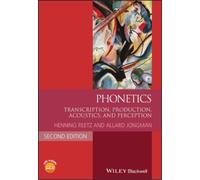 Henning Reetz Allard Jongman Phonetics (Tascabile)