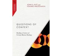 Henning Wrogema Questions of Context - Reading a Century of German (Tascabile)