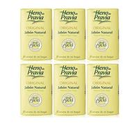 HENO DE PRAVIA - 2 SETS OF 2 SOAPS PLUS 1 FREE AND EACH IS 4 OZ. (6 SOAPS) by Heno de Pravia