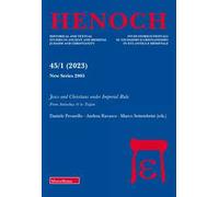 Henoch (2023). Vol. 45: Jews and christians under imperial rule
