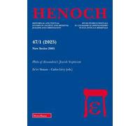 Henoch (2025). Vol. 1: Philo of Alexandria's Jewish Scepticism