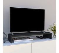 Henor Supporto per monitor Rialzo Tv Legno FSC® 82 x 26.5 x 12 cm supporta 50 kg Grafite