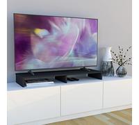 Henor Supporto per monitor Rialzo Tv Legno FSC® 100 x 26.5 x 12 cm supporta 90 kg Grafite