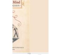 Henri Bergson The Creative Mind (Copertina rigida)