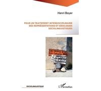 Henri Boyer Pour un traitement interdisciplinaire des représentation (Tascabile)
