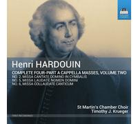 Henri Hardouin Henri Hardouin: Complete Four-part a Cappella Masses - Volum (CD)