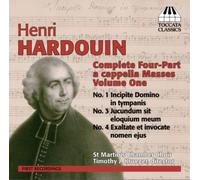 Henri Hardouin Henri Hardouin: Complete Four-part a Cappella Masses - Volum (CD)