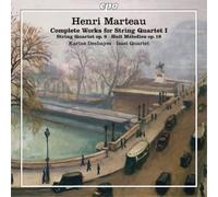 Henri Marteau Henri Marteau: Complete Works for String Quartet I (CD) Album