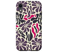 Henri Matisse Moody Flower Cut-out Mid-Century Boho Pattern Custodia per iPhone XR