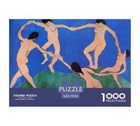 Henri Matisse Puzzle 1000 Pezzi, Puzzles Dance Per Adulti, Rompicapo dipinto Divertenti, Per Famiglia, Regalo Di Festa, Collezione Challenge, opere d'arte famose nel mondo Puzzle Impossibili