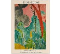 Henri Matisse Wall Art Henri Matisse Pittura su Tela Stampe da Giardino Marocchino Poster in Stile Moderno per la Decorazione Domestica Immagine 60x80cmx1 Senza Cornice