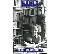 Henri Meschonnic Gabriel Cousin
