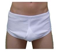 henri Mutande da Uomo a Costine bianche, 3 Pezzi - - Large, Bianco, L