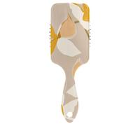 Henri Style Daffodil Bronzo spazzola per capelli lisci per massaggiatore testa donna nera per capelli spessi con manico ergonomico cepillos para cabello