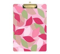 Henri Style foglia petalo colorato A4 tasca portablocco elegante portablocco rigido per compiti a casa pediatrico dimensioni 9 x 12