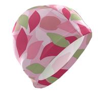 Henri Style Leaf Petal Cuffie da nuoto colorate per capelli corti calvi tappi impermeabili per il nuoto Protezione dei capelli e riduzione della resistenza gorra para nadar de mujer