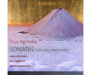 Henri Vieuxtemps Duo Agineko: Sonatas for Viola and Piano (CD) Album