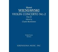 Henri Wieniawski Violin Concerto No.2, Op.22 (Tascabile)