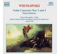 Henri Wieniawski Wieniawski: Violin Concertos Nos. 1 & 2 (CD) Album